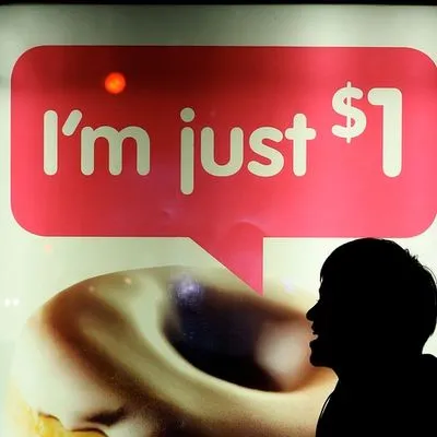 Sales post reading "I'm just $1"