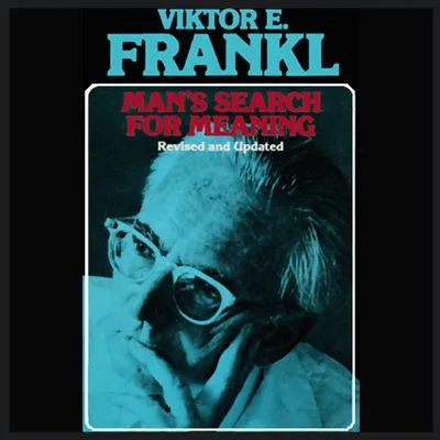 Book cover, Viktor Frankl's "Man's Search for Meaning" 